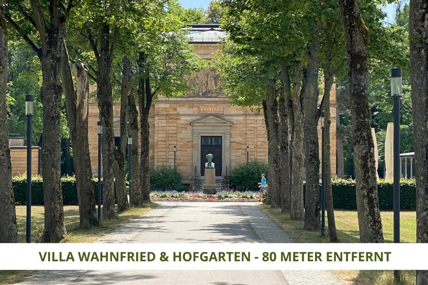 Apartment Wahnfried No5 - Zentrales Cityapartment Kueche Mit Duschbad - 300M Zur Fussgaengerzone Bayreuth Eksteriør billede